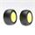 MICRO Front/Rear Wheels & Tires 4 pneus / jantes - jaune, LOSB1530, 0605482322413