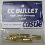 CONNECTOR BULLET 5.5mm (3sets), 0899598001069, CC-BULLET55, 899598001069, BULLET55