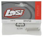 MICRO Dogbone set SCT/RALLY, LOSB1758, LOSB-1758, 0605482734025, 605482734025