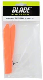 Blade 130X Hauptrotorblätter High Perf. orange, 0605482077627, 605482077627, BLH-3716OR