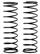 Big Bore Shock Spring (orange/Hard/Long/2pcs)