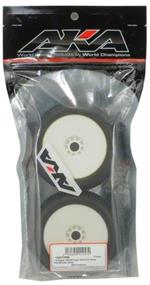 1:8 Buggy I-BEAM Super Soft EVO Wheel Pre-Mounted White, 8132620112572, AK-14001VRW