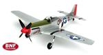 PKZU2480, PKZU-2480,0605482094075,FLUGZEUG P-51D MUSTANG 410mm EP BNF ULTRA MICRO mit AS3X