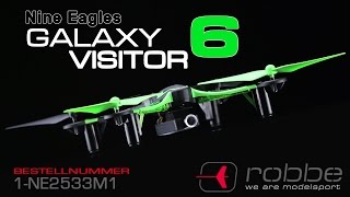 Nine Eagles Galaxy Visitor 6 grün FPV RTF Mode 2, NE2533M2