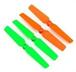 200QX 3D-Propeller orange / grün, 0605482562574, 605482562574, BLH-7715, BLH7715