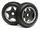 BAJA 5B - DIRT BUSTER RIB TYRE M COMPOUND ON BLACK WHEEL